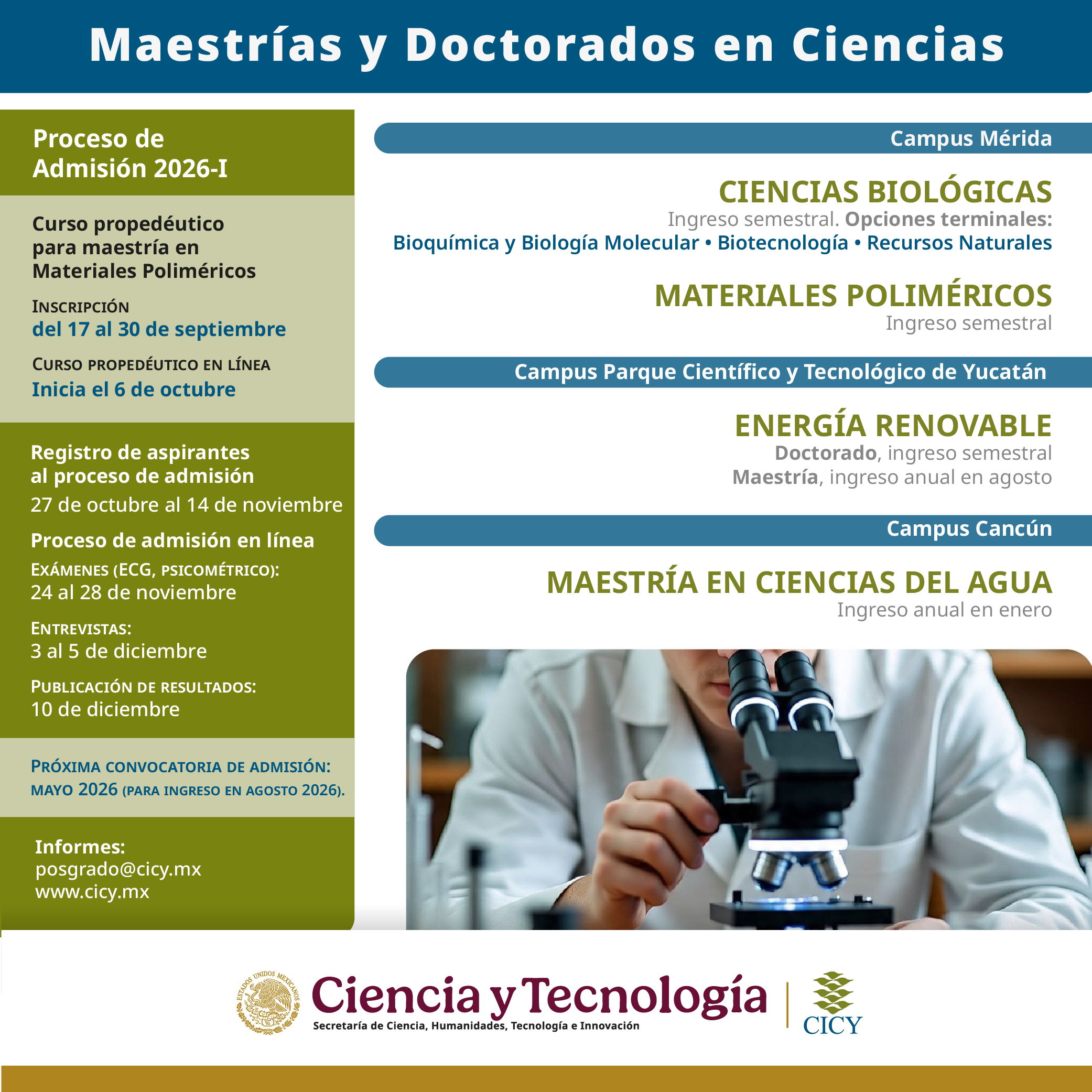 Proceso de admisión
