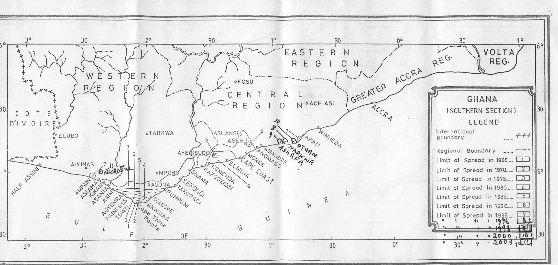 Ghana map