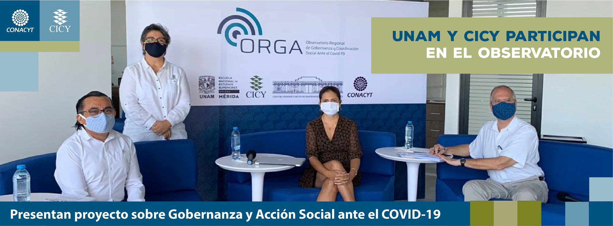 Presentan proyecto sobre Gobernanza y Acción Social ante el COVID-19