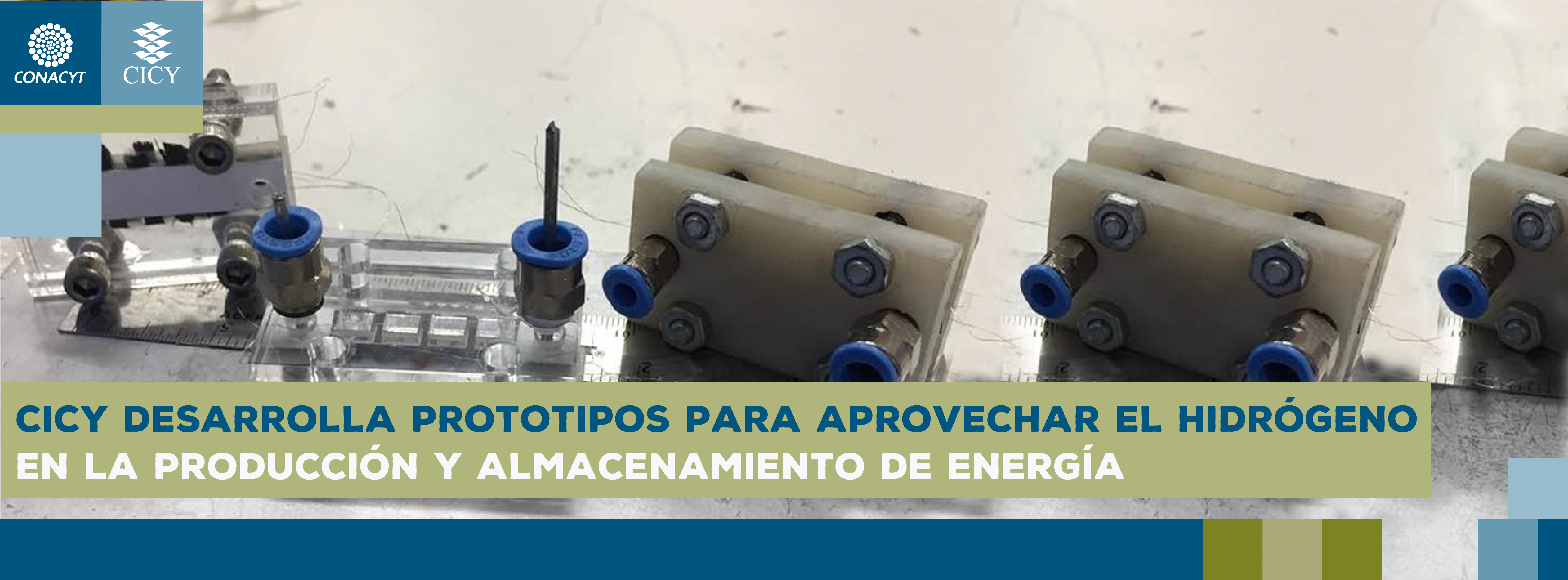 CICY desarrolla prototipos para aprovechar el Hidrógeno en la producción y almacenamiento de energía