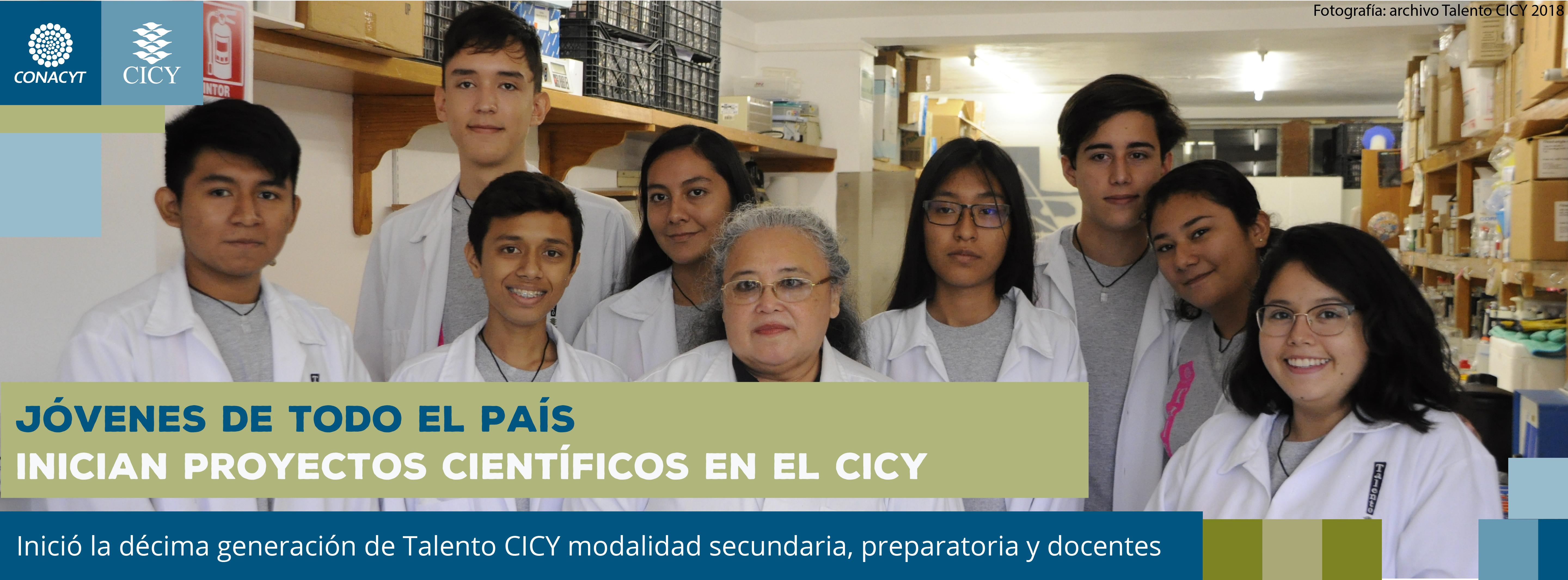 Jóvenes de todo el país inician proyectos científicos en el CICY