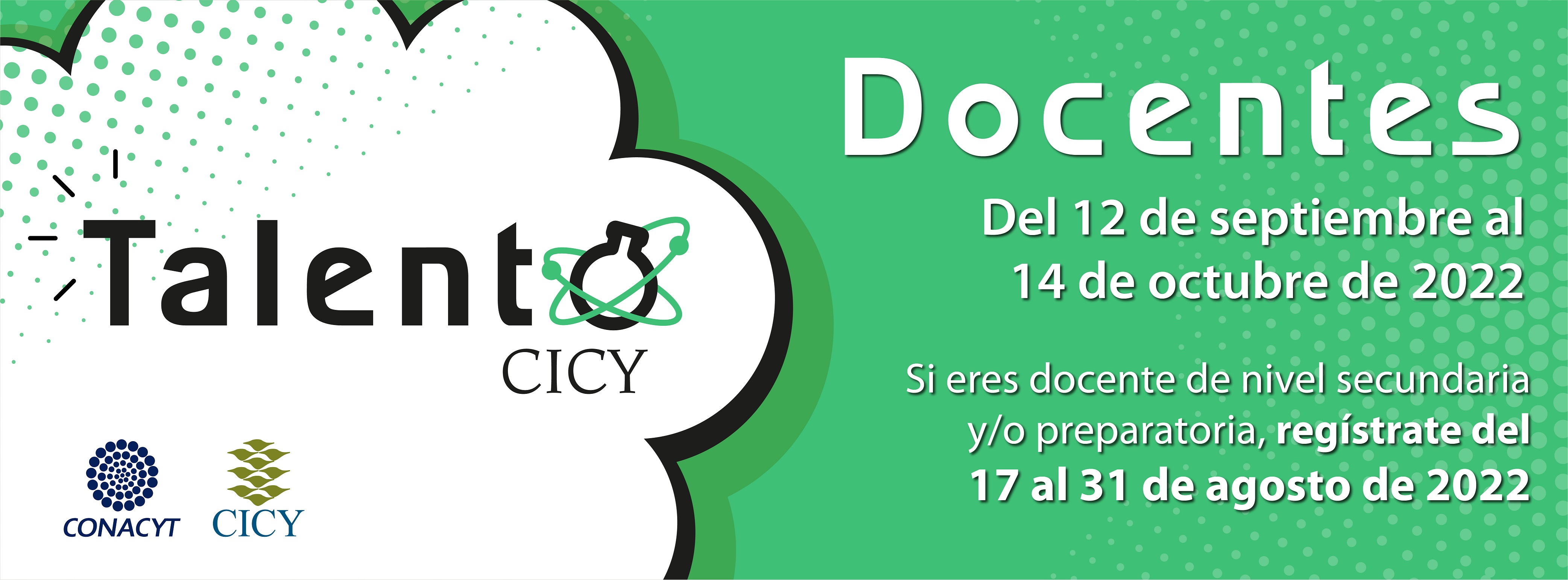 Convocatoria Talento CICY 2022 Docentes