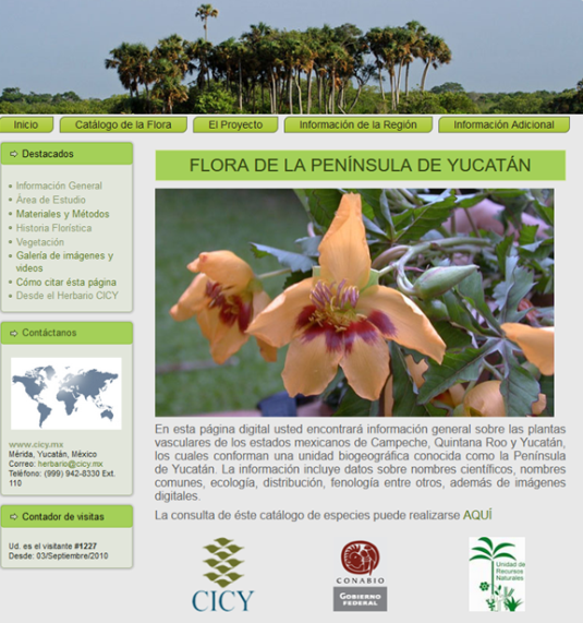 Documentación de toda la flora vascular de los tres estados peninsulares 